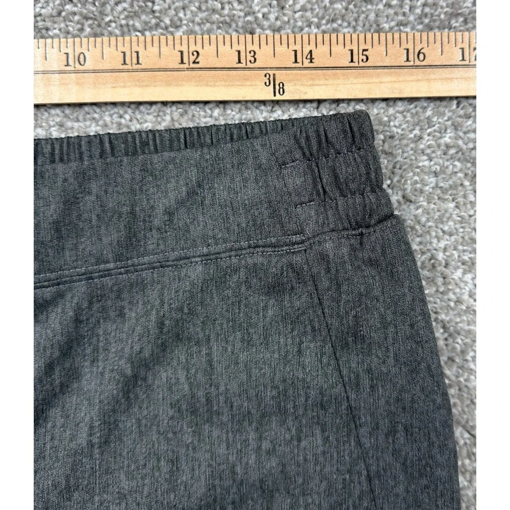 Nike Air Jordan Flight Dri-FIT Pants Men's M Gray Basketball Ankle Zip